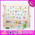 2014 Educational Wooden Drawing Board for Kids, Wooden Toy Draw Board for Children, Drawing Board with Magnetic for Baby W12b045 Factory